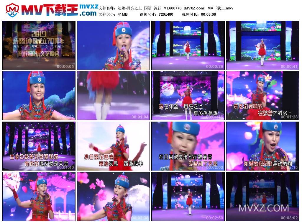 迪娜-月亮之上_国语_流行_ME600776